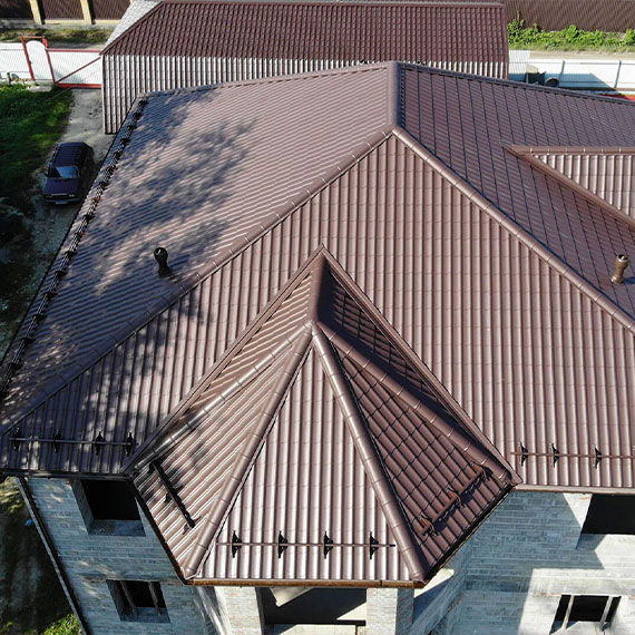 Монтаж сложной крыши и кровли в Мончегорске и Мурманской области